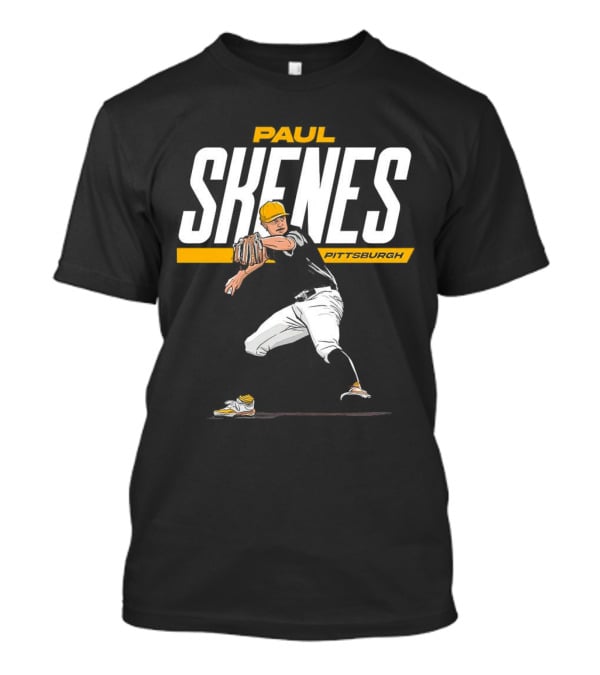 Paul Skenes Pittsburgh Pirates MLBPA Baseball Player T-Shirt