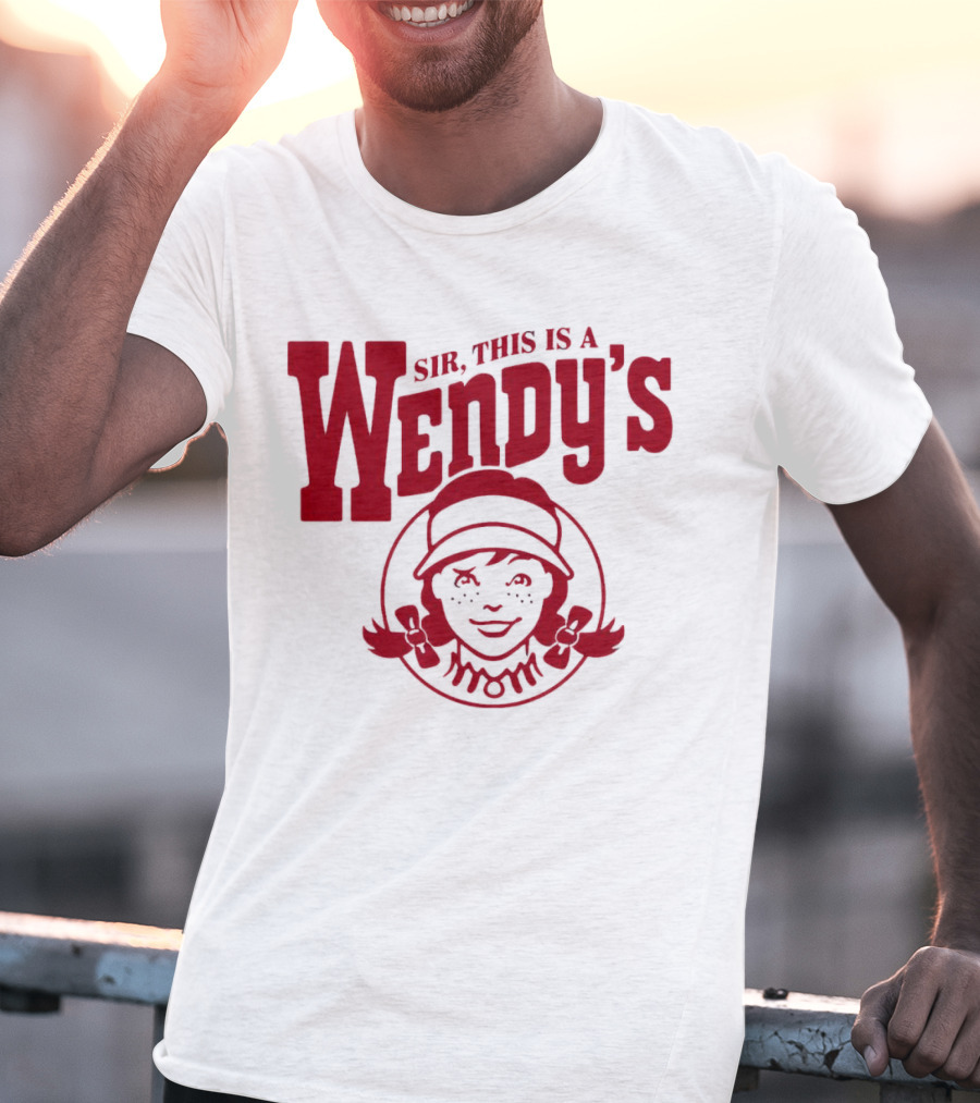 Sir This Is A Wendy’s Logo With Iconic Branding T-Shirt