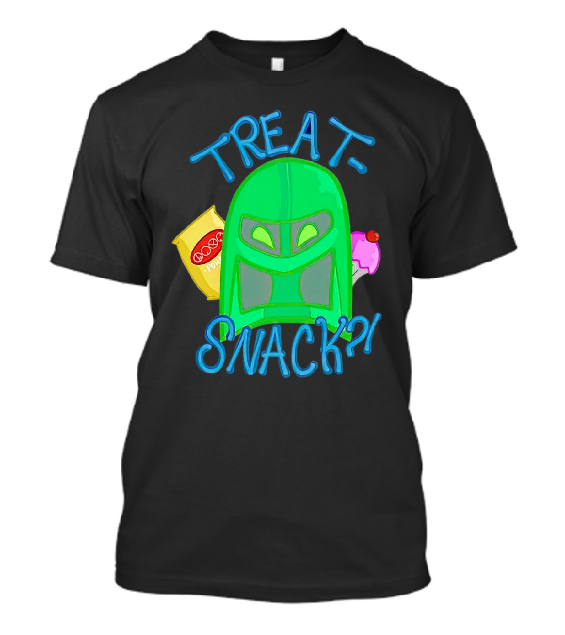 Treat Snack Helmet With Ice Cream And Space Snacks T-Shirt