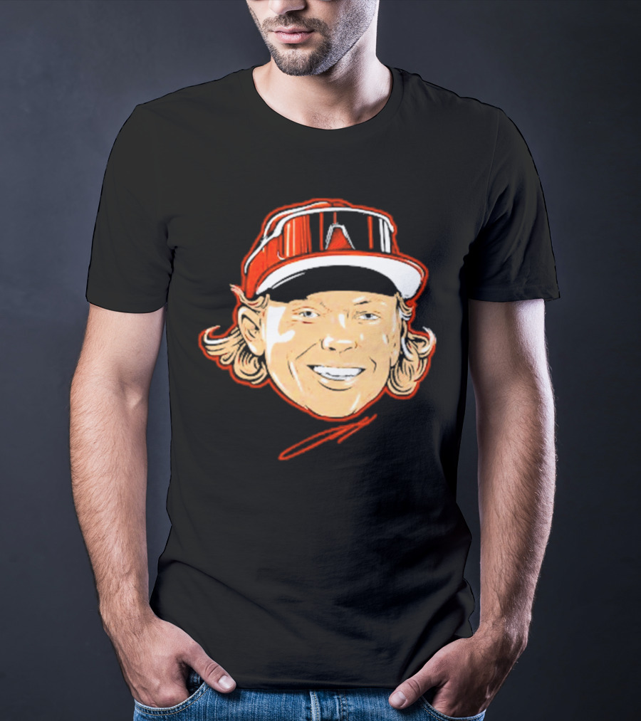 Jackson Holliday Baltimore Orioles Swag Head T-Shirt