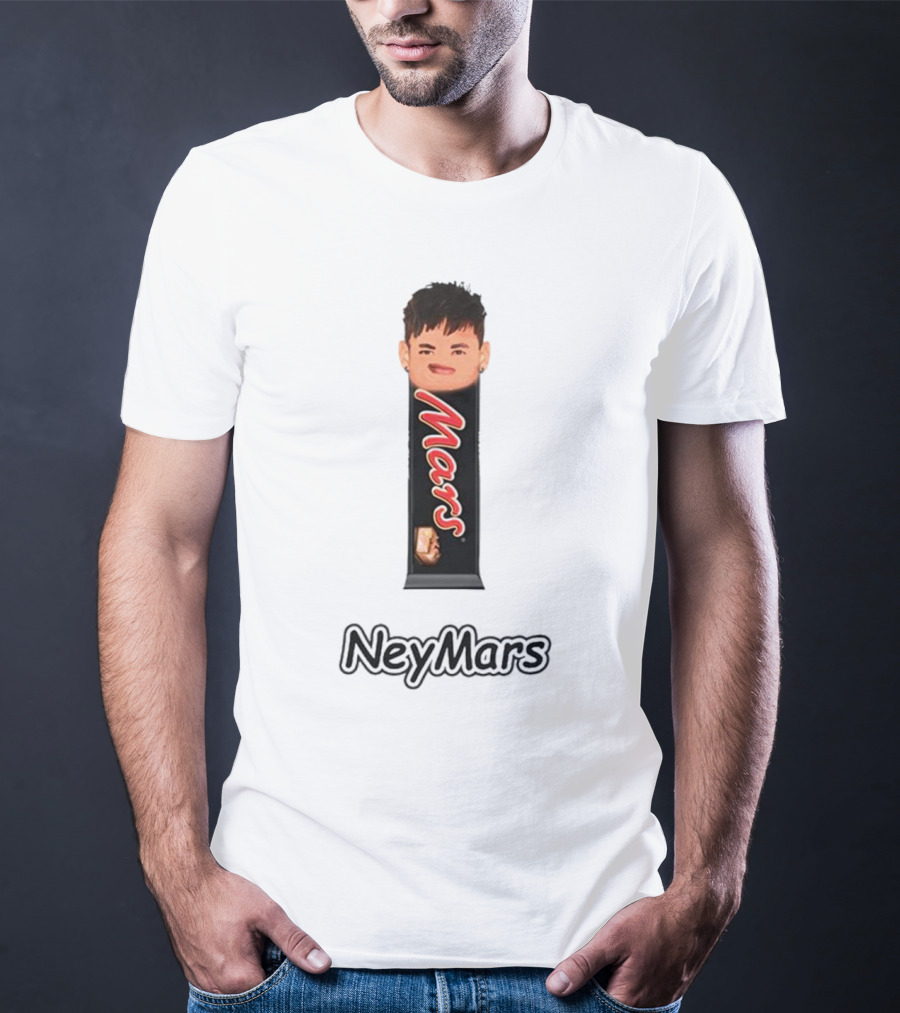 NeyMars Mars Candy Parody Football Star Mashup T-Shirt