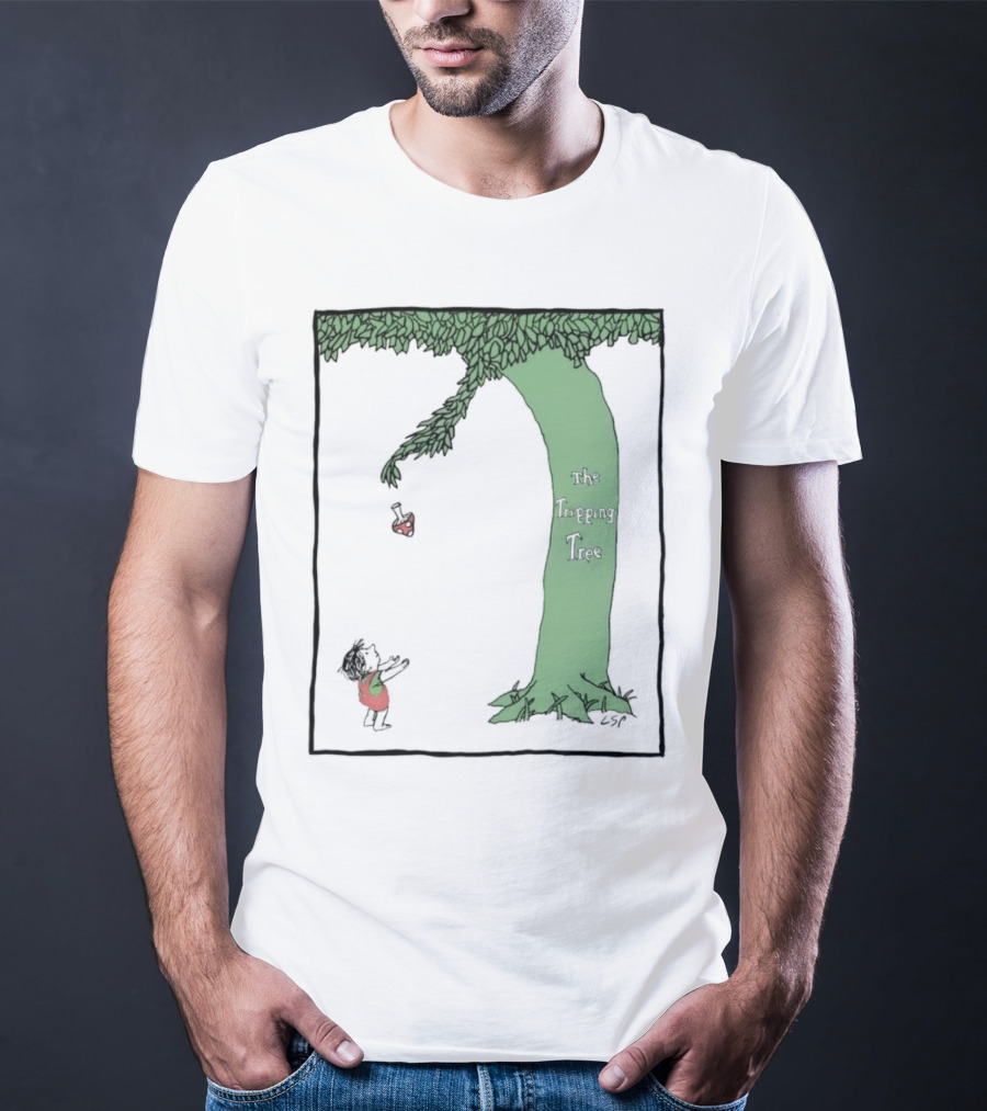 The Tripping Tree Heart Exchange Green Animation T-Shirt