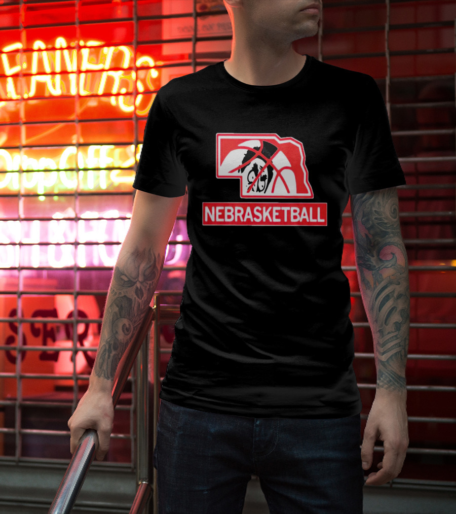 Abbie Something Basketball Nebraska Nebrasketball T-Shirt