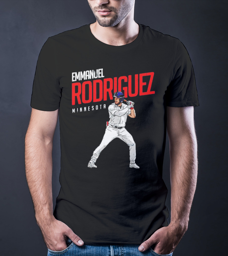 Emmanuel Rodriguez Minnesota Twins Baseball Player T-Shirt