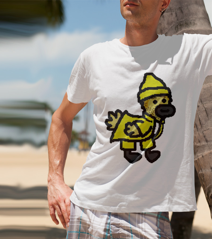 Fall Guy Gosling Bearded Yellow Raincoat Sprite T-Shirt