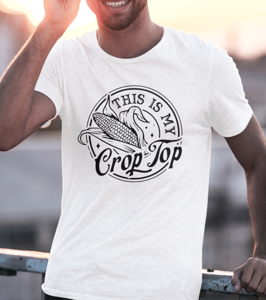 This Is My Crop Top Corn T-Shirt