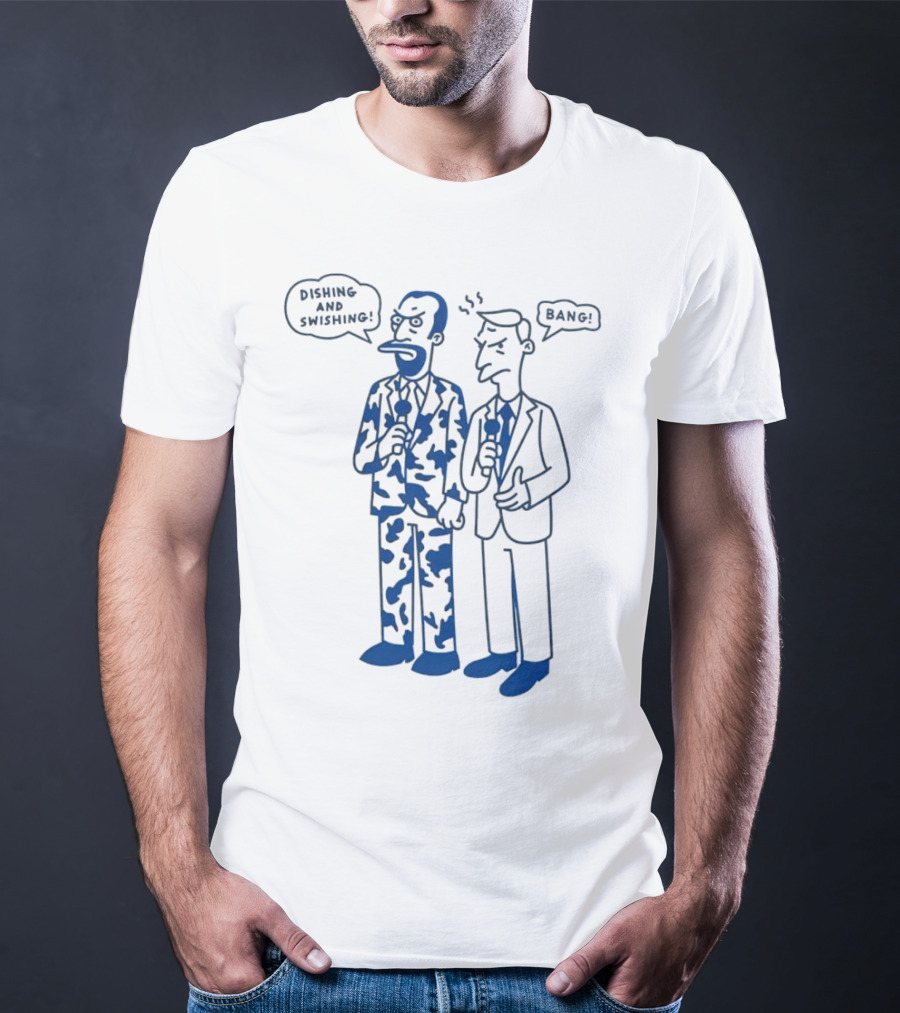 Dishing And Swishing Bang Speech Bubble Duo T-Shirt