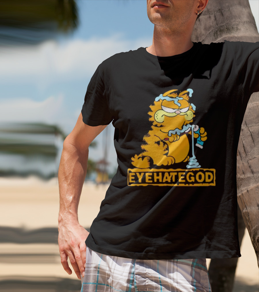 Eyehategod Garfield Toothpaste T-Shirt