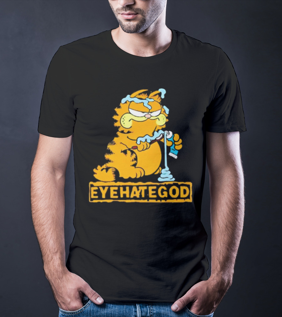 Eyehategod Garfield Toothpaste T-Shirt