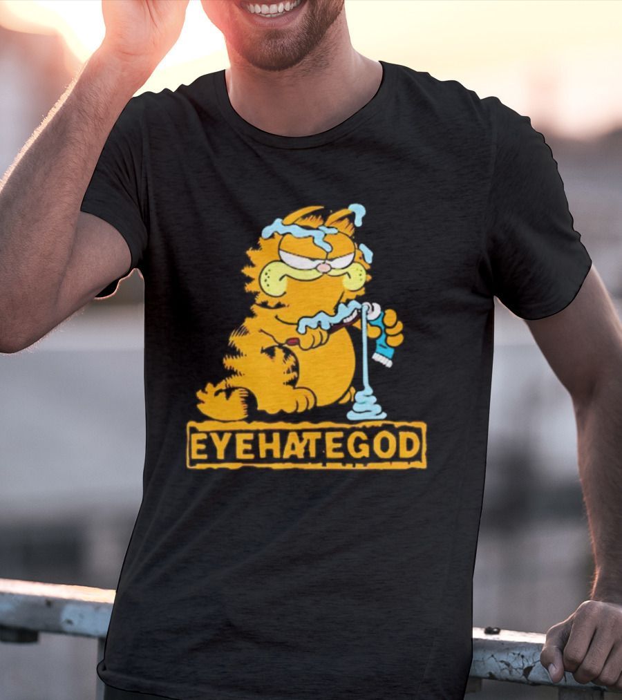 Eyehategod Garfield Toothpaste T-Shirt