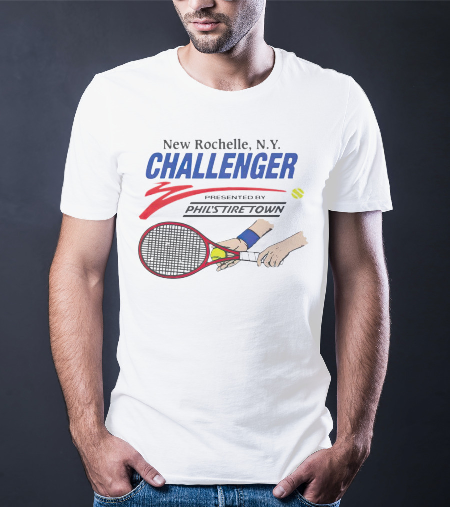 New Rochelle NY Challenger Tennis Tournament Presented By Philstiretown T-Shirt
