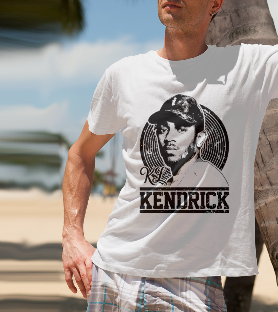 Kendrick Lamar KL Iconic Tribute Circular T-Shirt