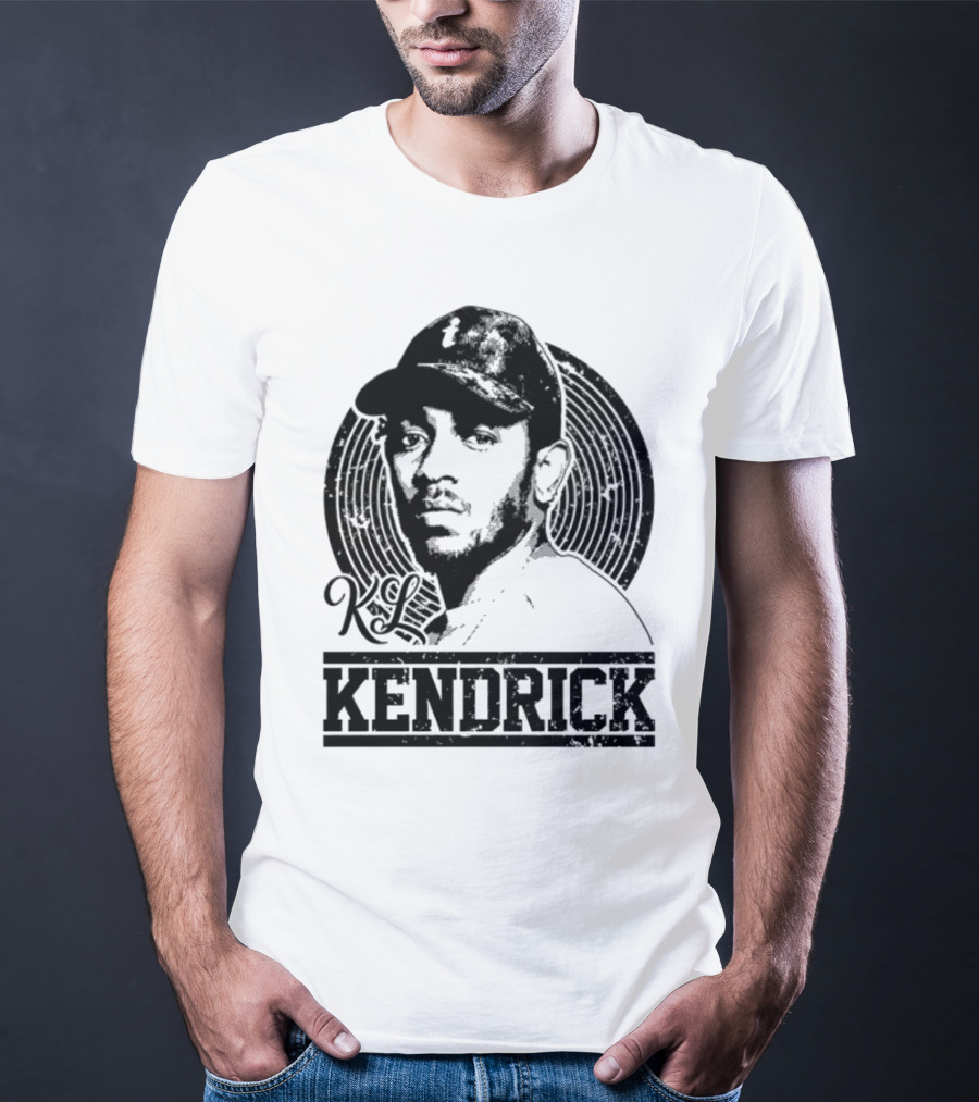 Kendrick Lamar KL Iconic Tribute Circular T-Shirt