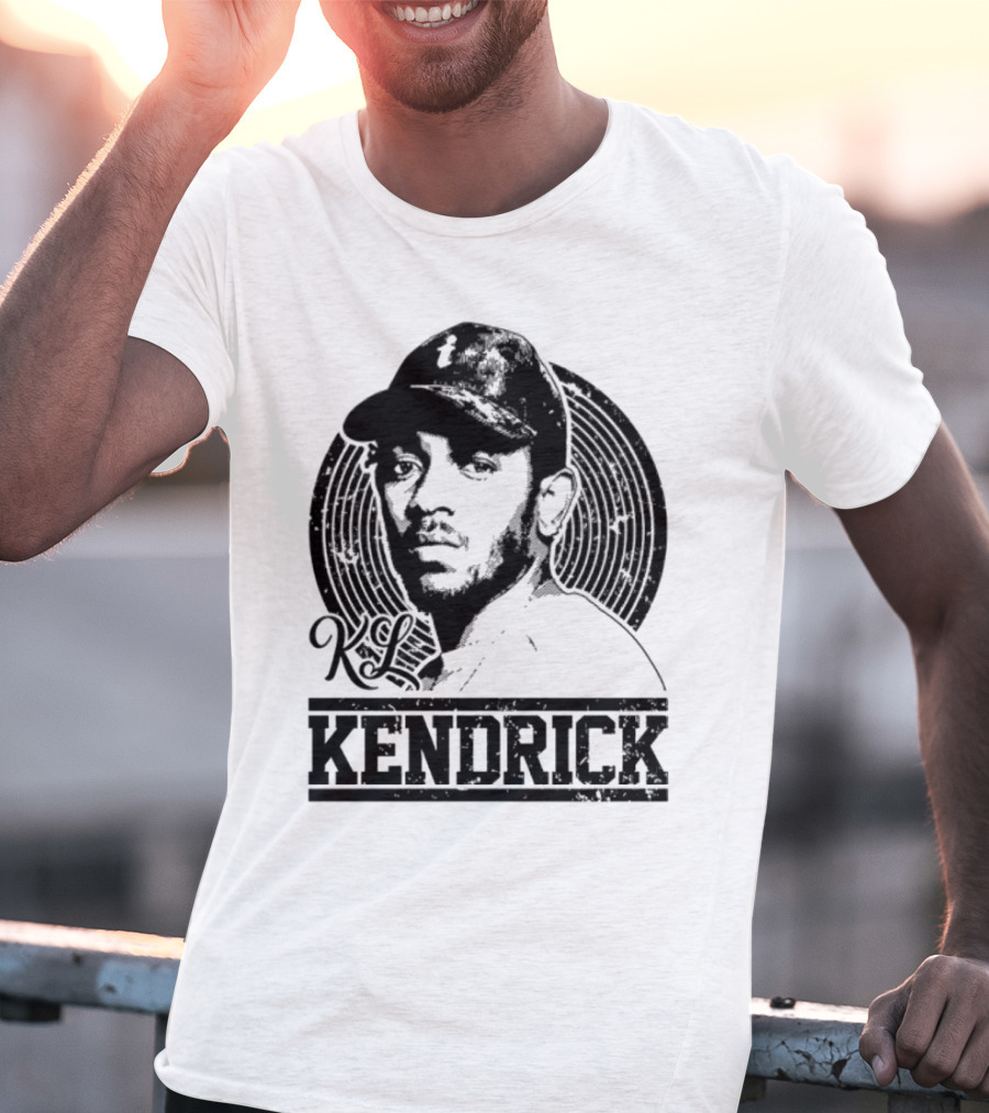 Kendrick Lamar KL Iconic Tribute Circular T-Shirt