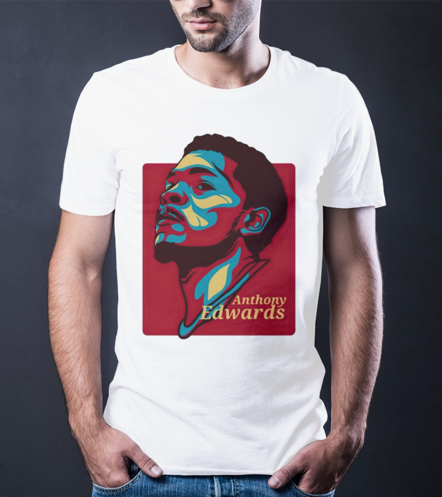 Anthony Edwards Minnesota Timberwolves NBA Player T-Shirt