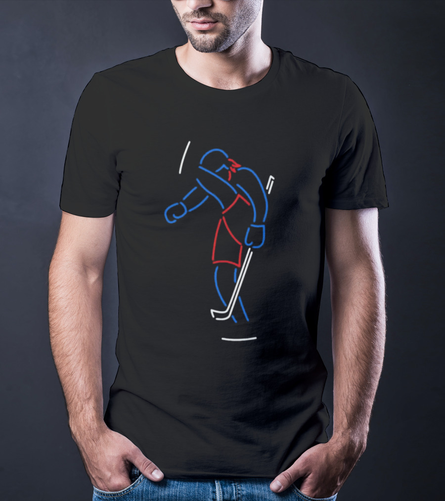 The Neon Bread Hockey Kick Man T-Shirt