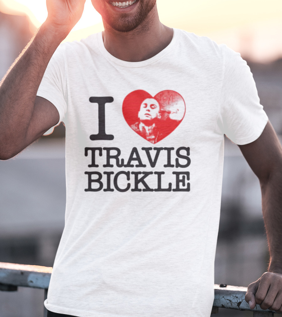 I Heart Travis Bickle Red Heart T-Shirt