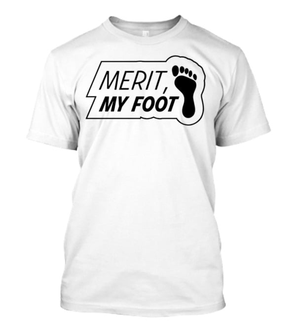 Merit My Foot Footprint T-Shirt