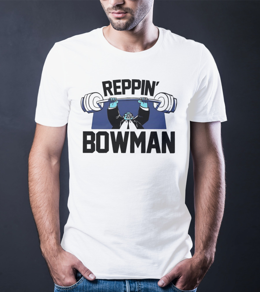 Reppin Bowman Fitness Lifting T-Shirt