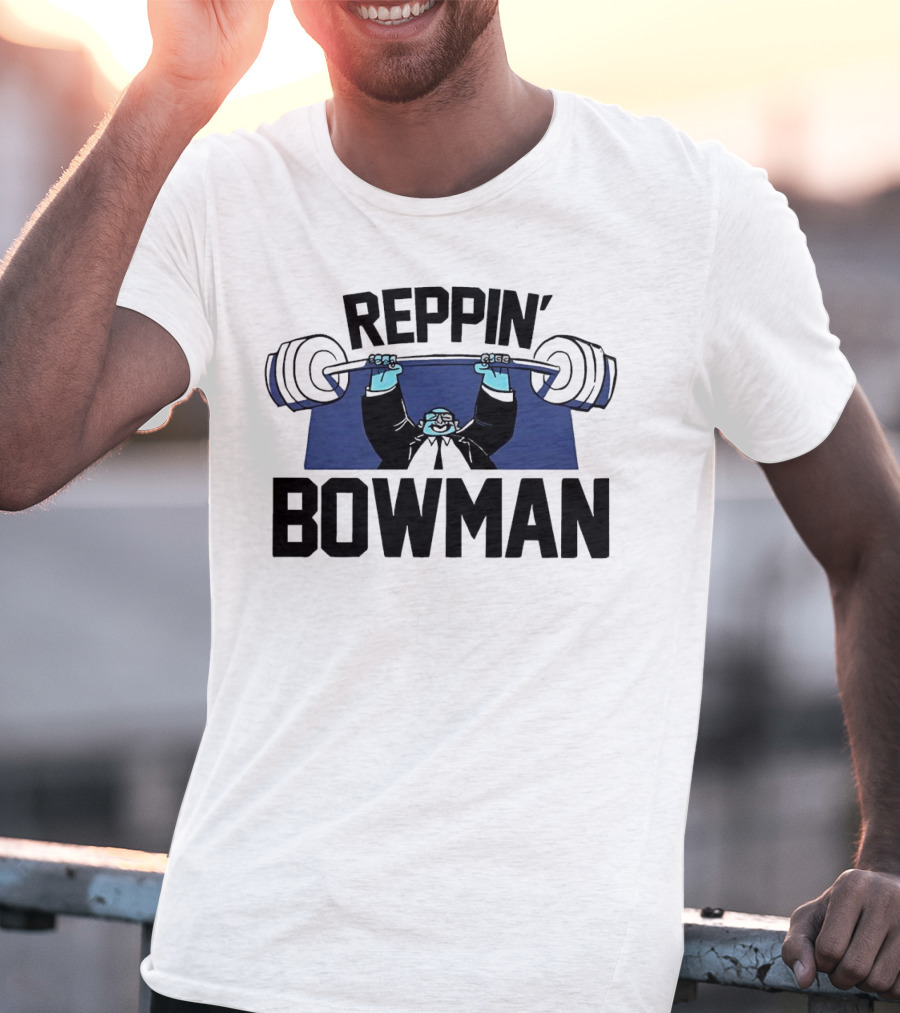 Reppin Bowman Fitness Lifting T-Shirt