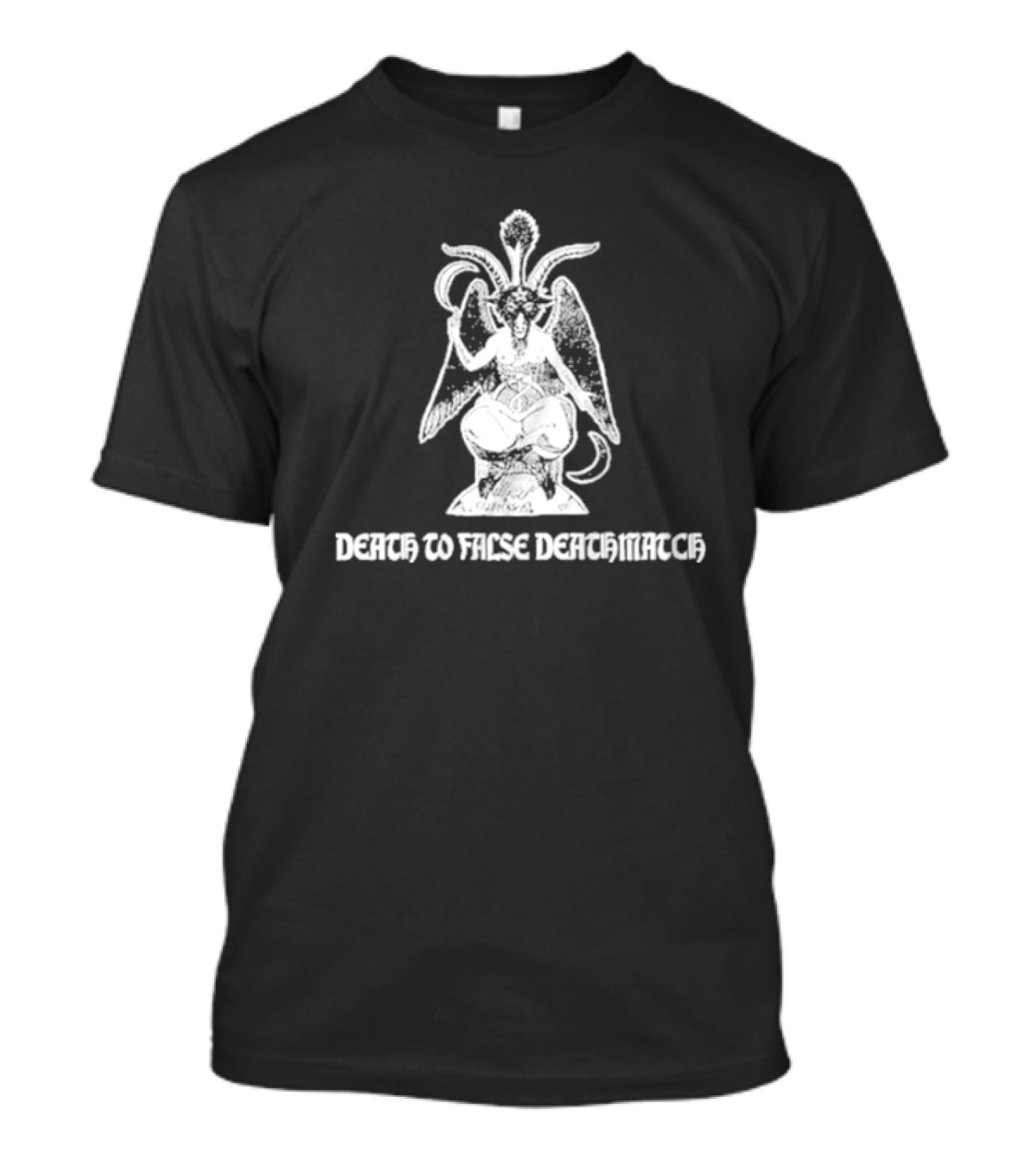 Death To False Deathmatch Angel Goat’s Head T-Shirt