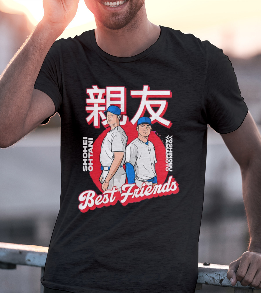 Shohei Ohtani Yoshinobu Yamamoto Best Friends Dodgers T-Shirt
