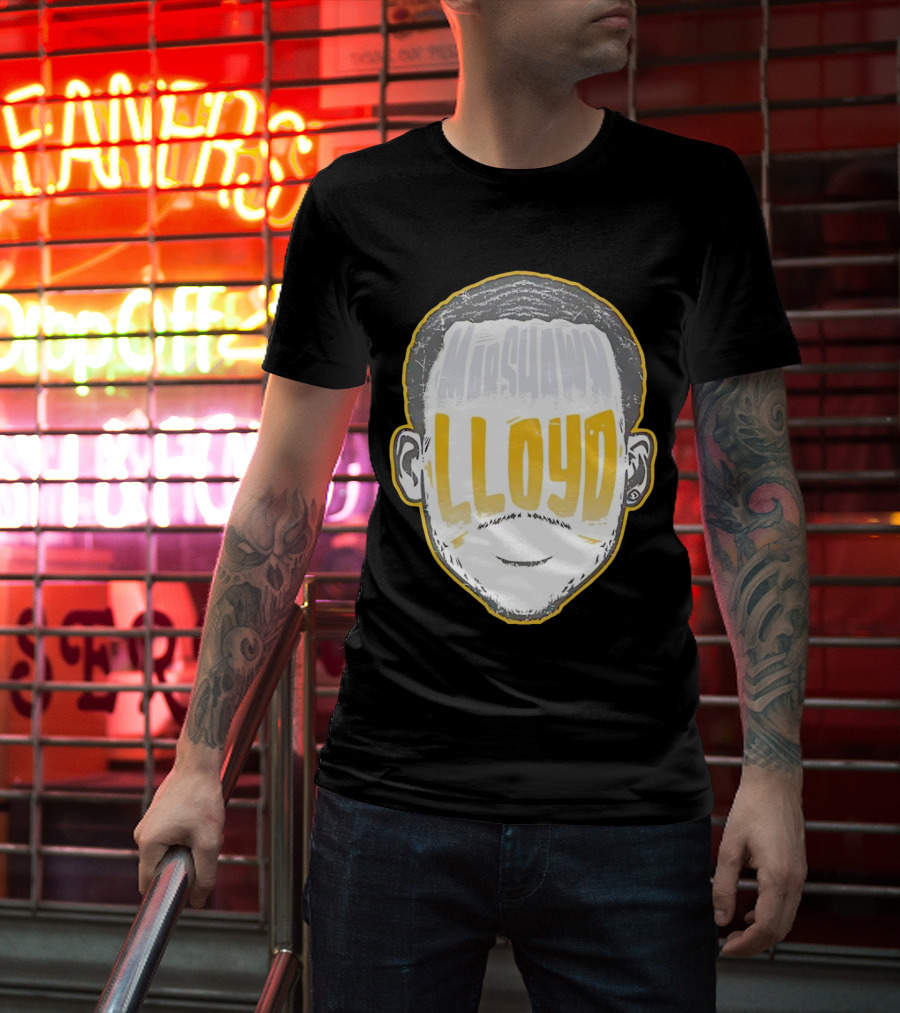 MarShawn Lloyd Face Illustration Football Packers Influence T-Shirt