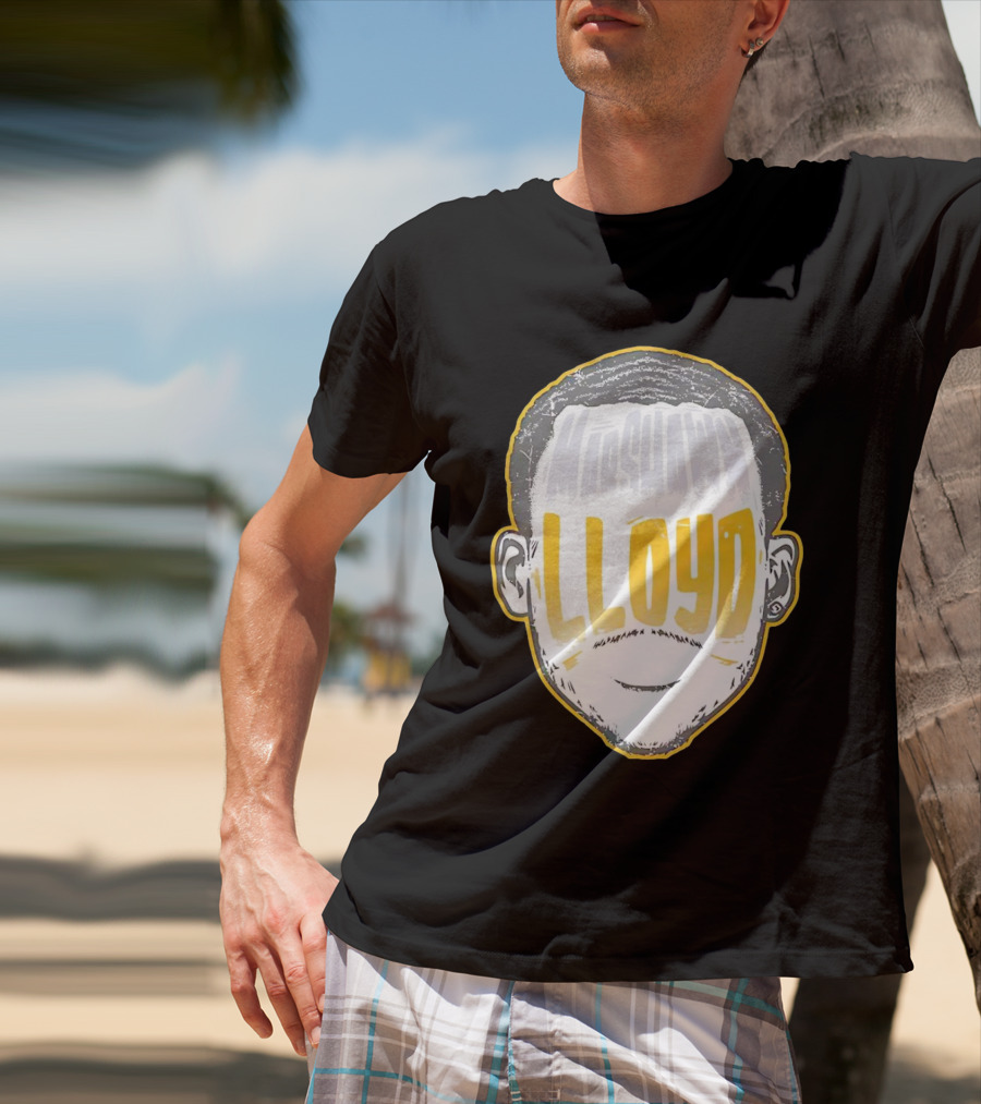 MarShawn Lloyd Face Illustration Football Packers Influence T-Shirt