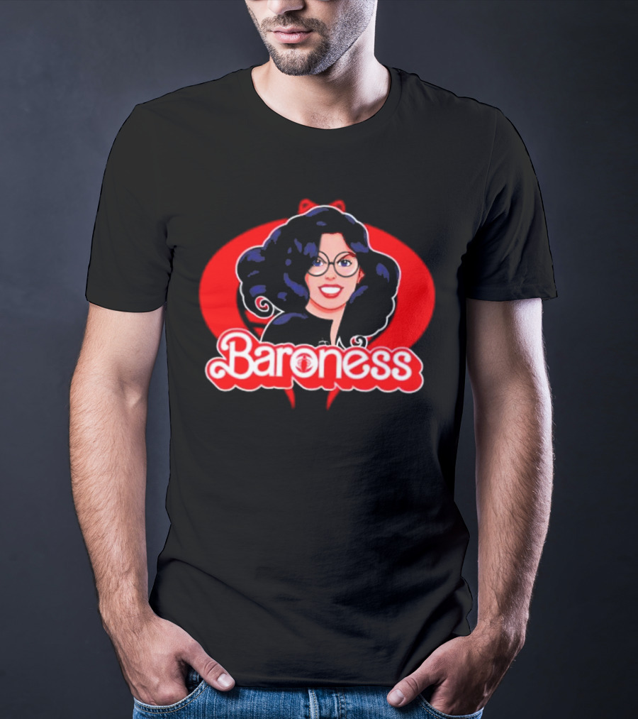 Baroness Cobra Femme Fatale Icon With Glasses T-Shirt