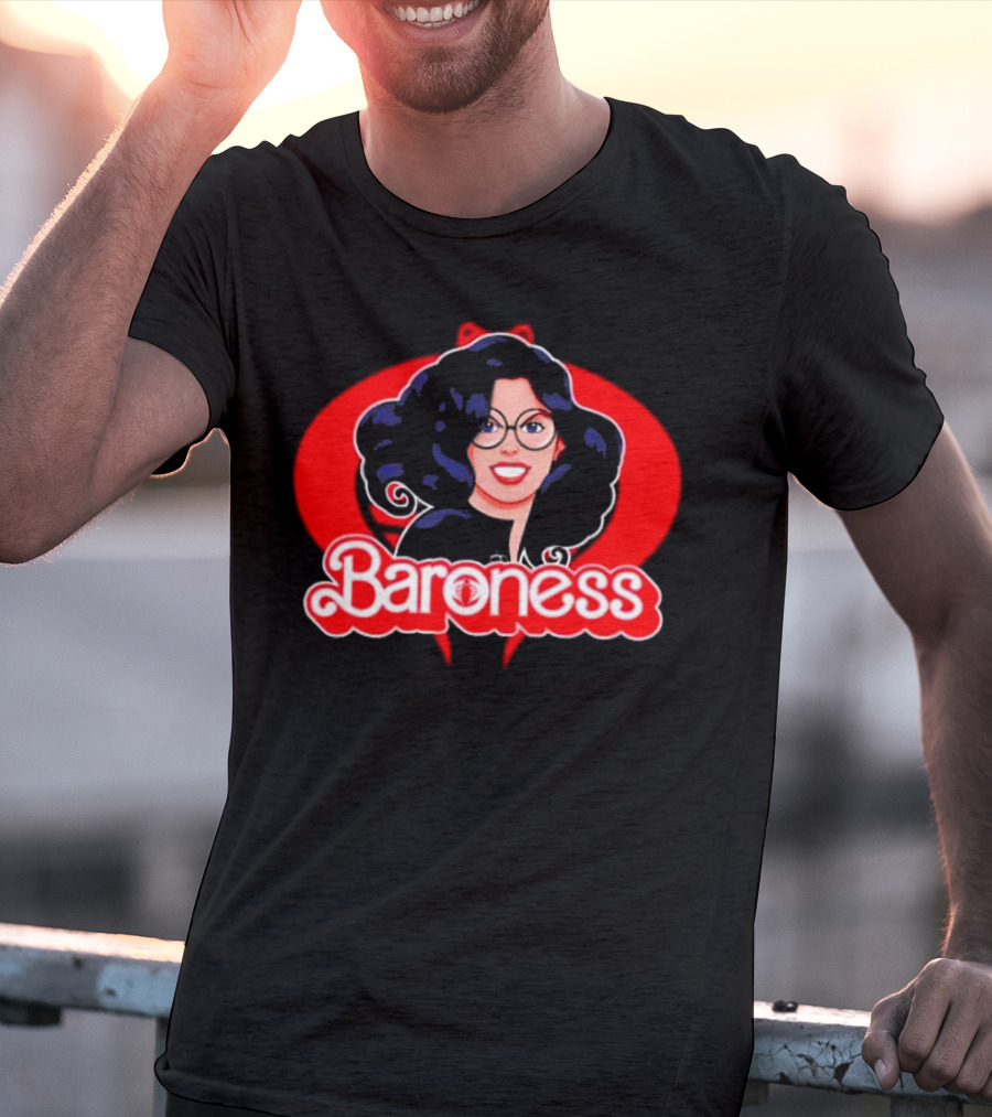 Baroness Cobra Femme Fatale Icon With Glasses T-Shirt
