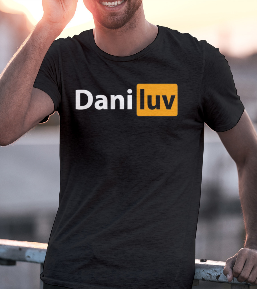 Dani Luv Black T-Shirt