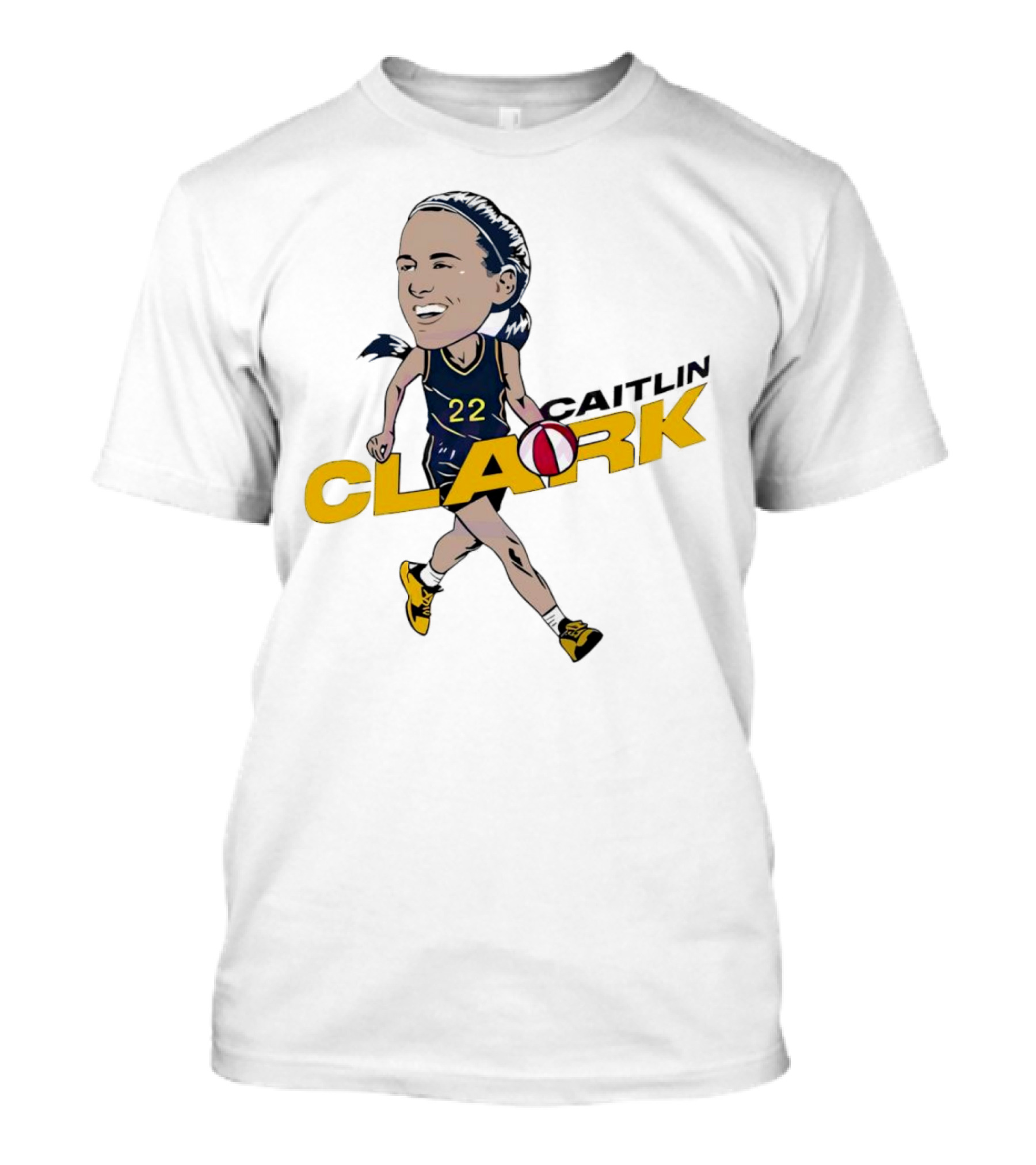 Indiana Fever Caitlin Clark Basketball 22 T-Shirt