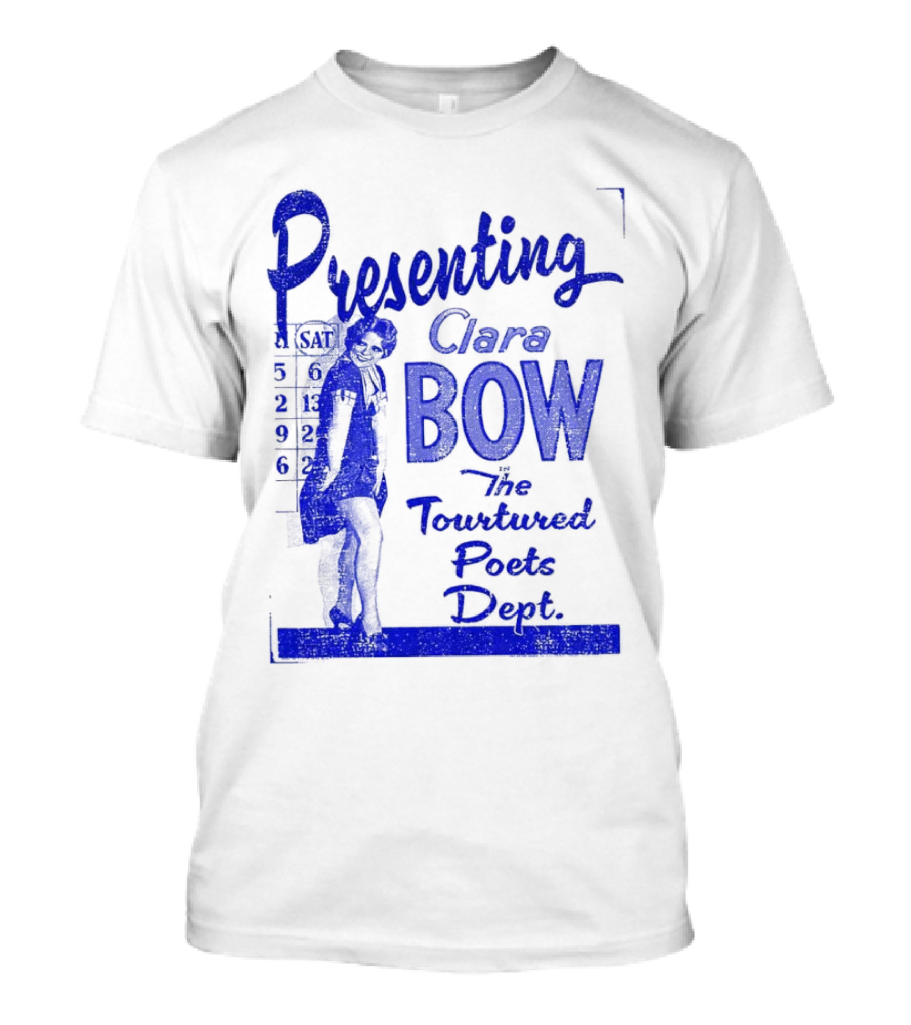 Presenting Clara Bow The Tortured Poets Dept T-Shirt