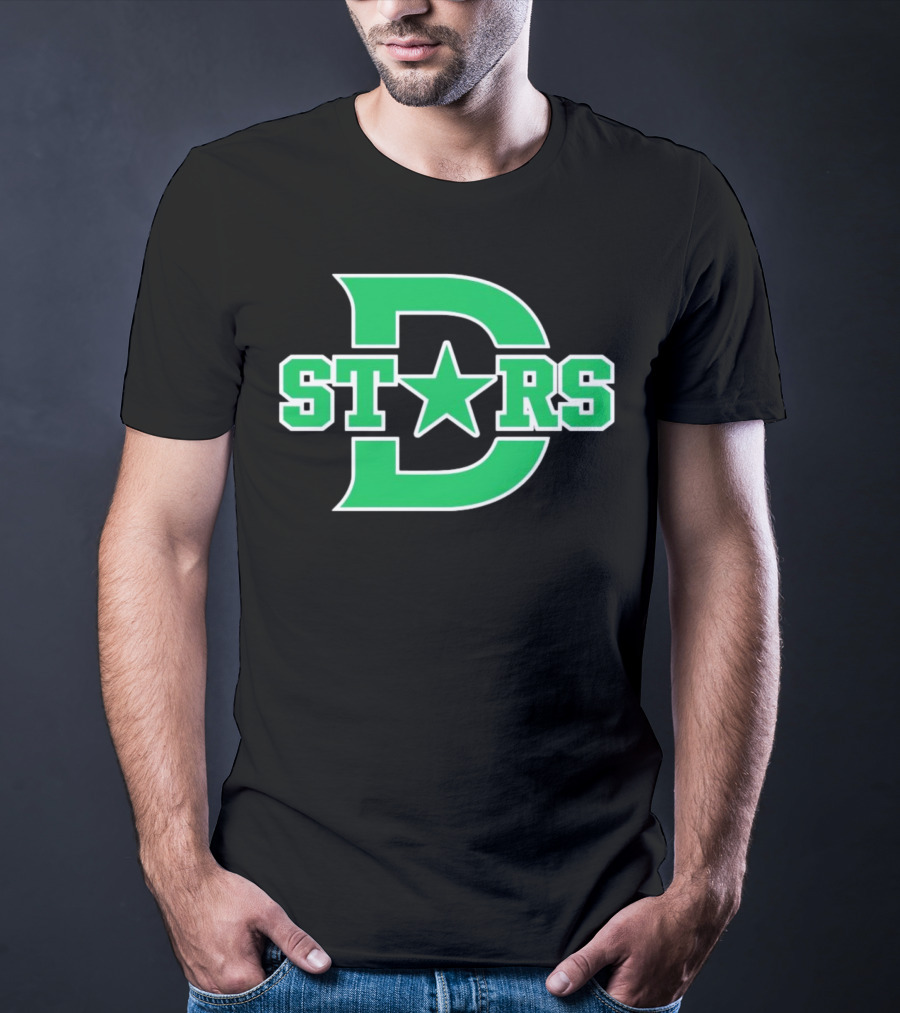 Dallas Stars NHL Hockey Team Logo ST★RS D T-Shirt
