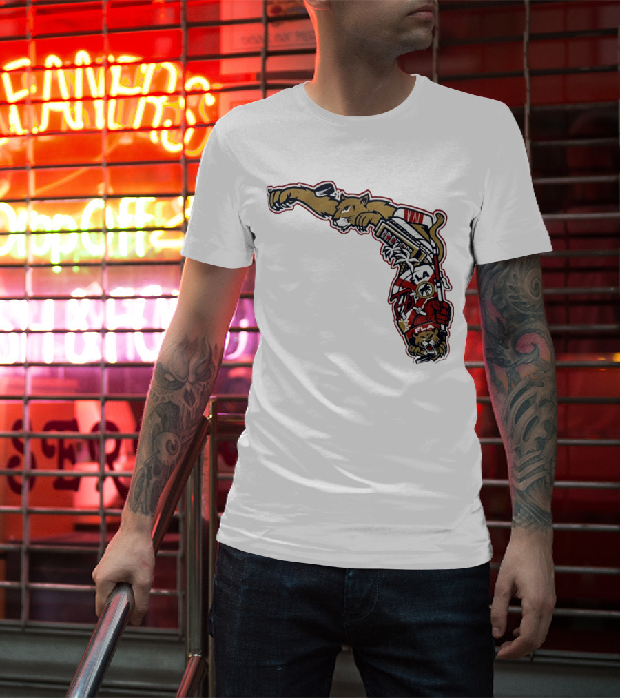 Florida Panthers Let's Hunt State Hockey T-Shirt