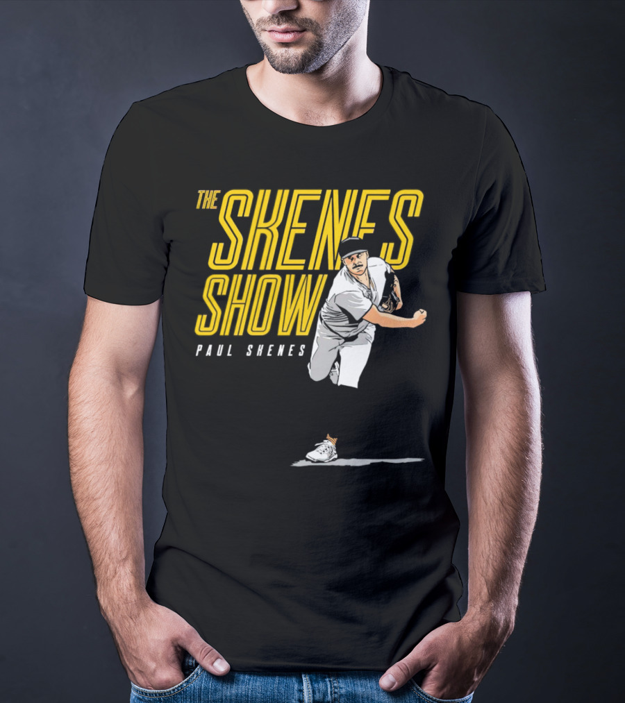 The Skenes Show Paul Skenes Pittsburgh Pirates Pitching Action T-Shirt