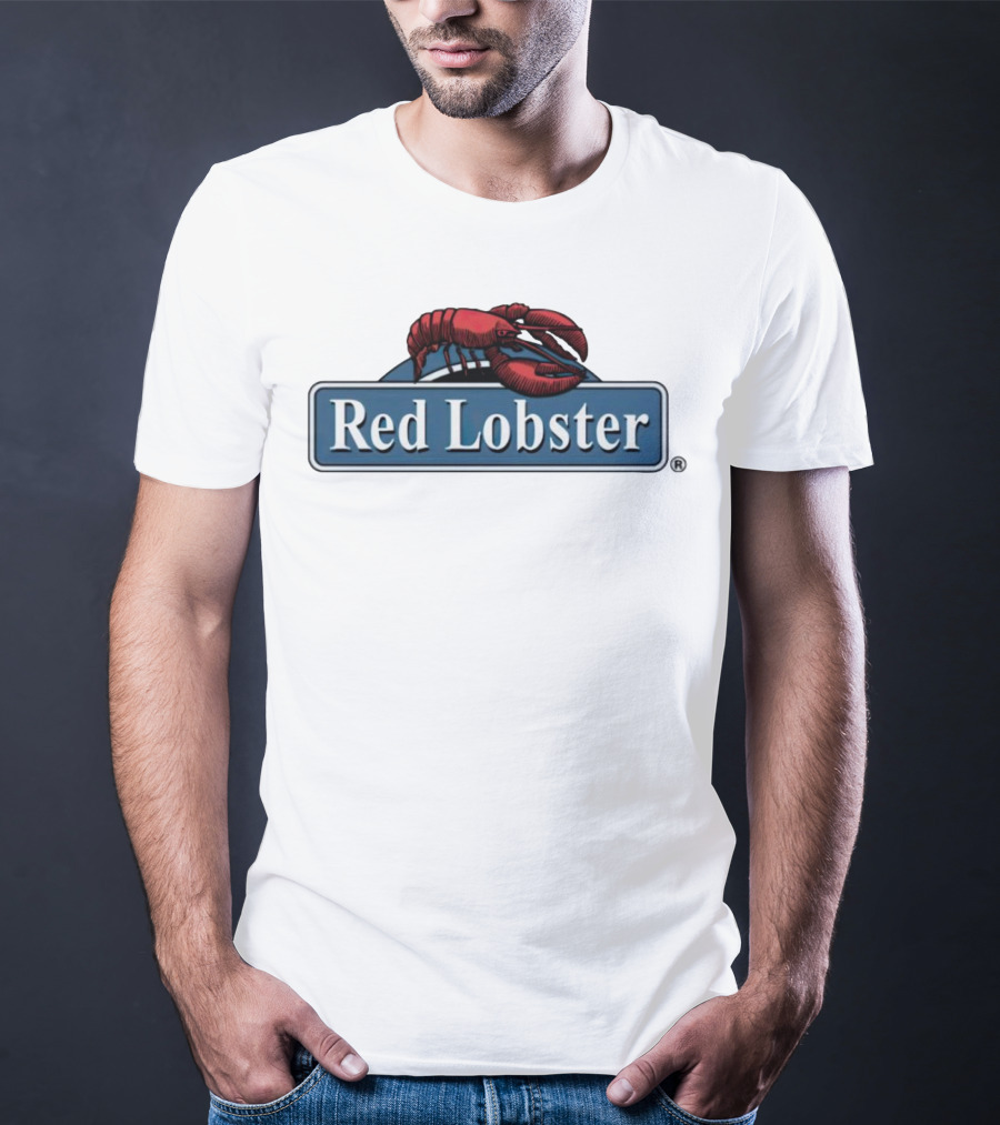 Red Lobster Seafood Restaurant Logo Emblem T-Shirt