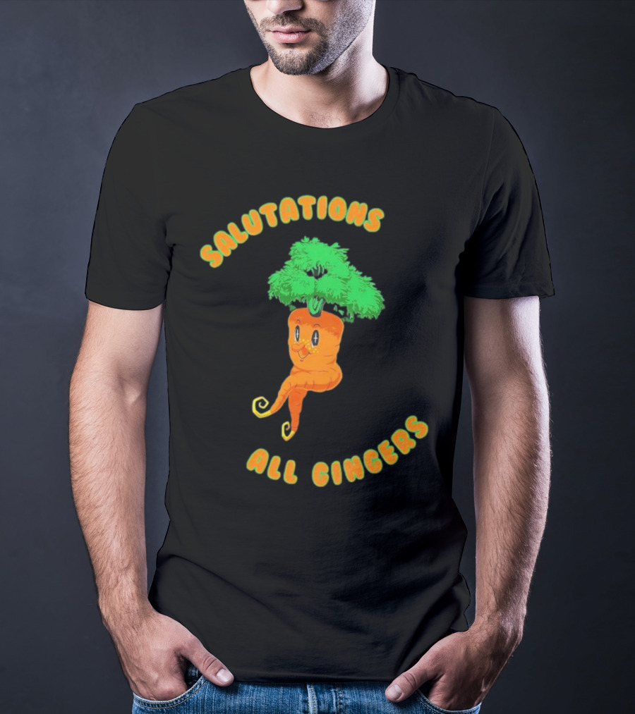 Salutations All Gingers Happy Carrot T-Shirt