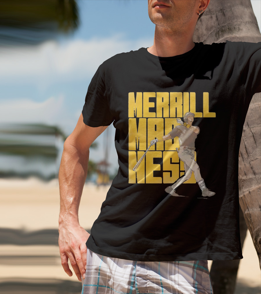 Merrill Madness San Diego Padres Baseball Jackson T-Shirt