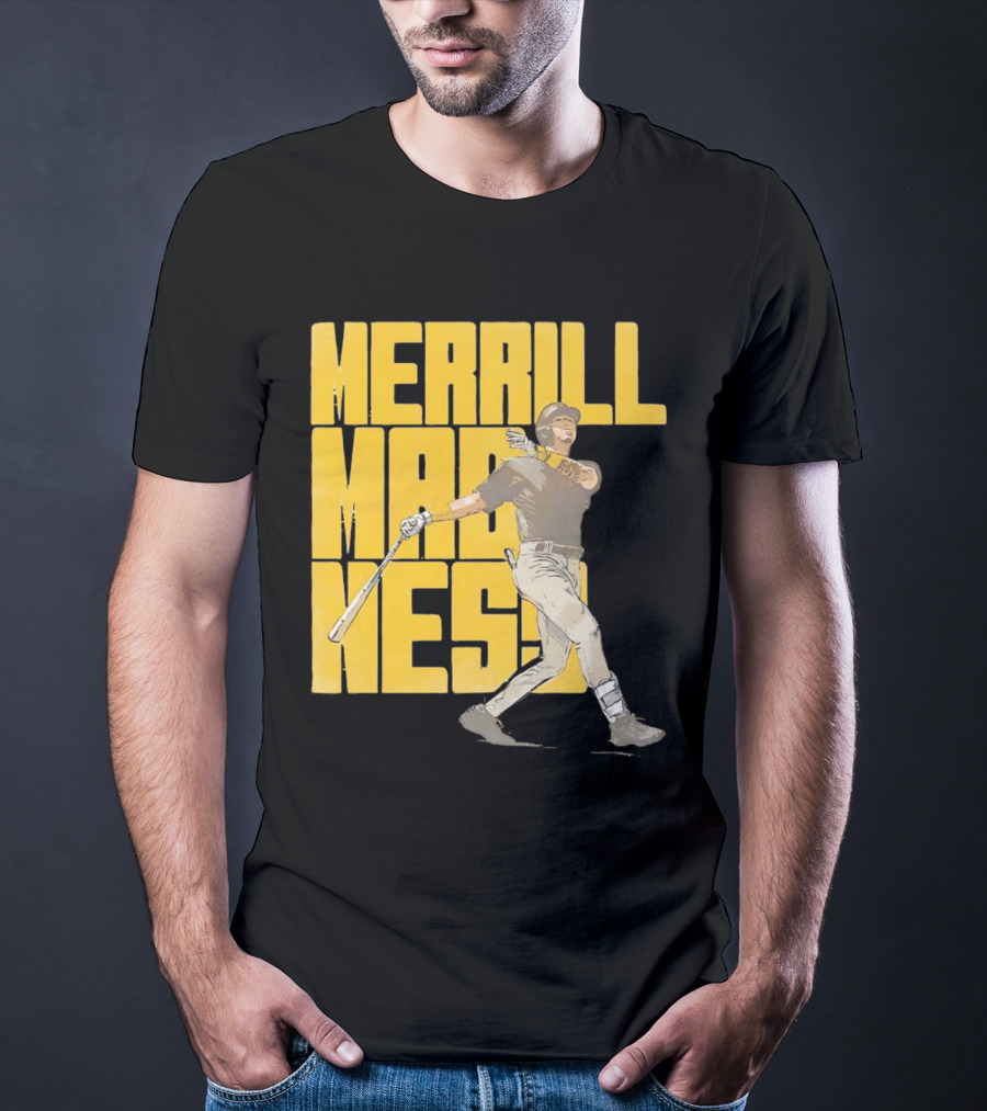 Merrill Madness San Diego Padres Baseball Jackson T-Shirt