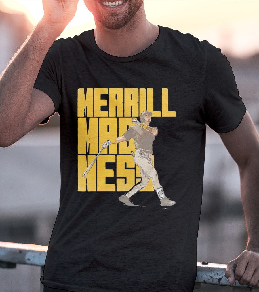 Merrill Madness San Diego Padres Baseball Jackson T-Shirt