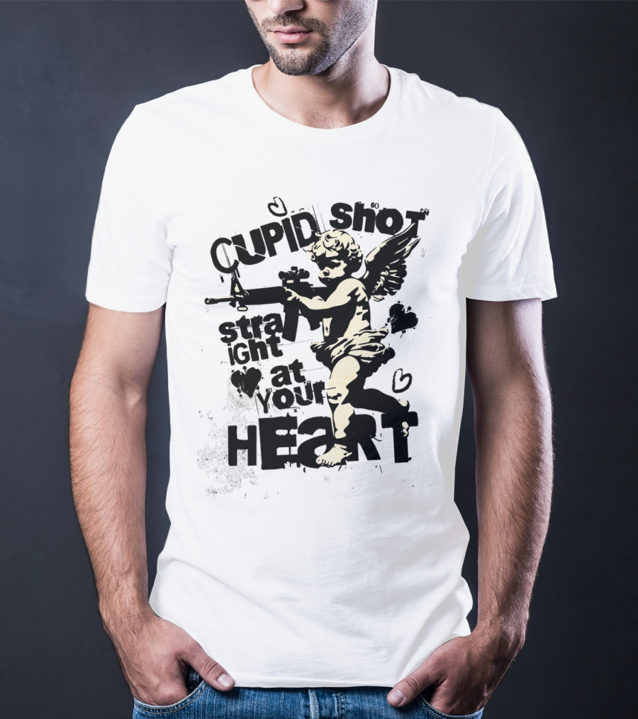 Cupid Shot Straight At Your Heart T-Shirt