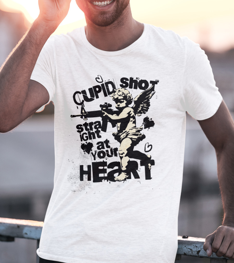 Cupid Shot Straight At Your Heart T-Shirt