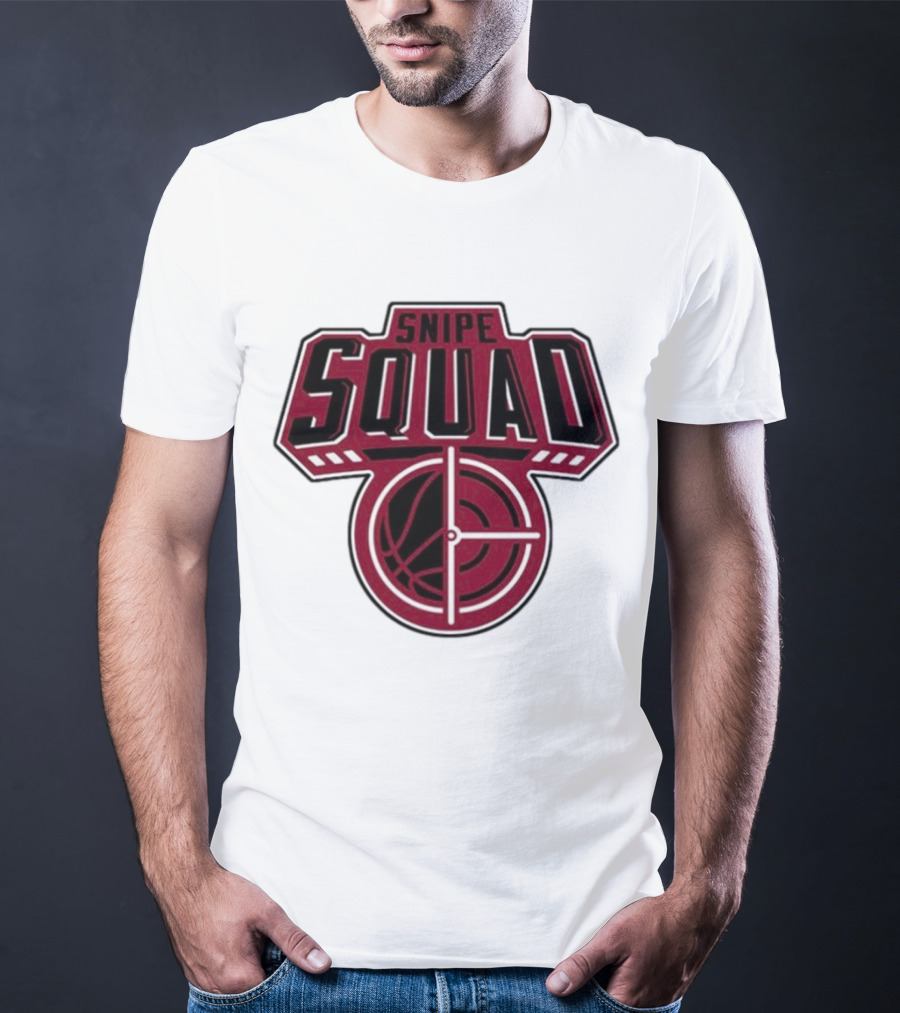 Toronto Raptors Snipe Squad Basketball Target T-Shirt