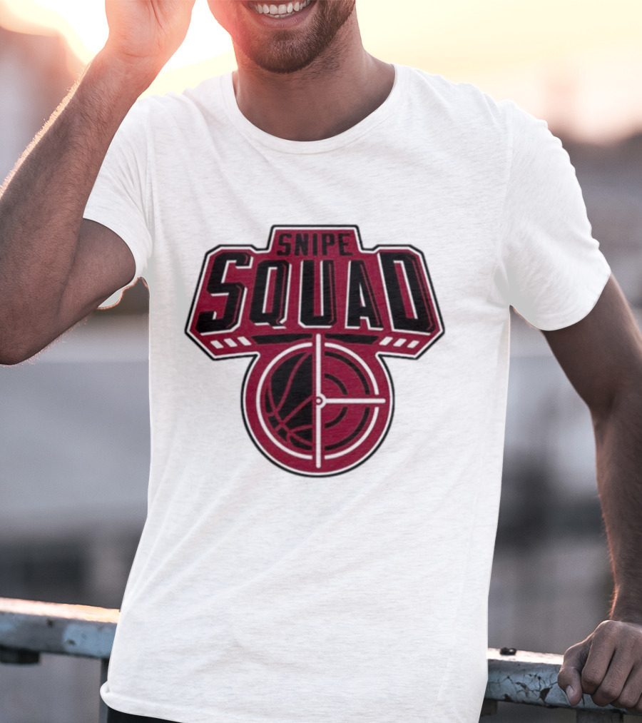 Toronto Raptors Snipe Squad Basketball Target T-Shirt