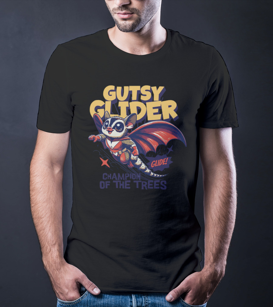 Gutsy Glider Glide Champion Of The Trees T-Shirt