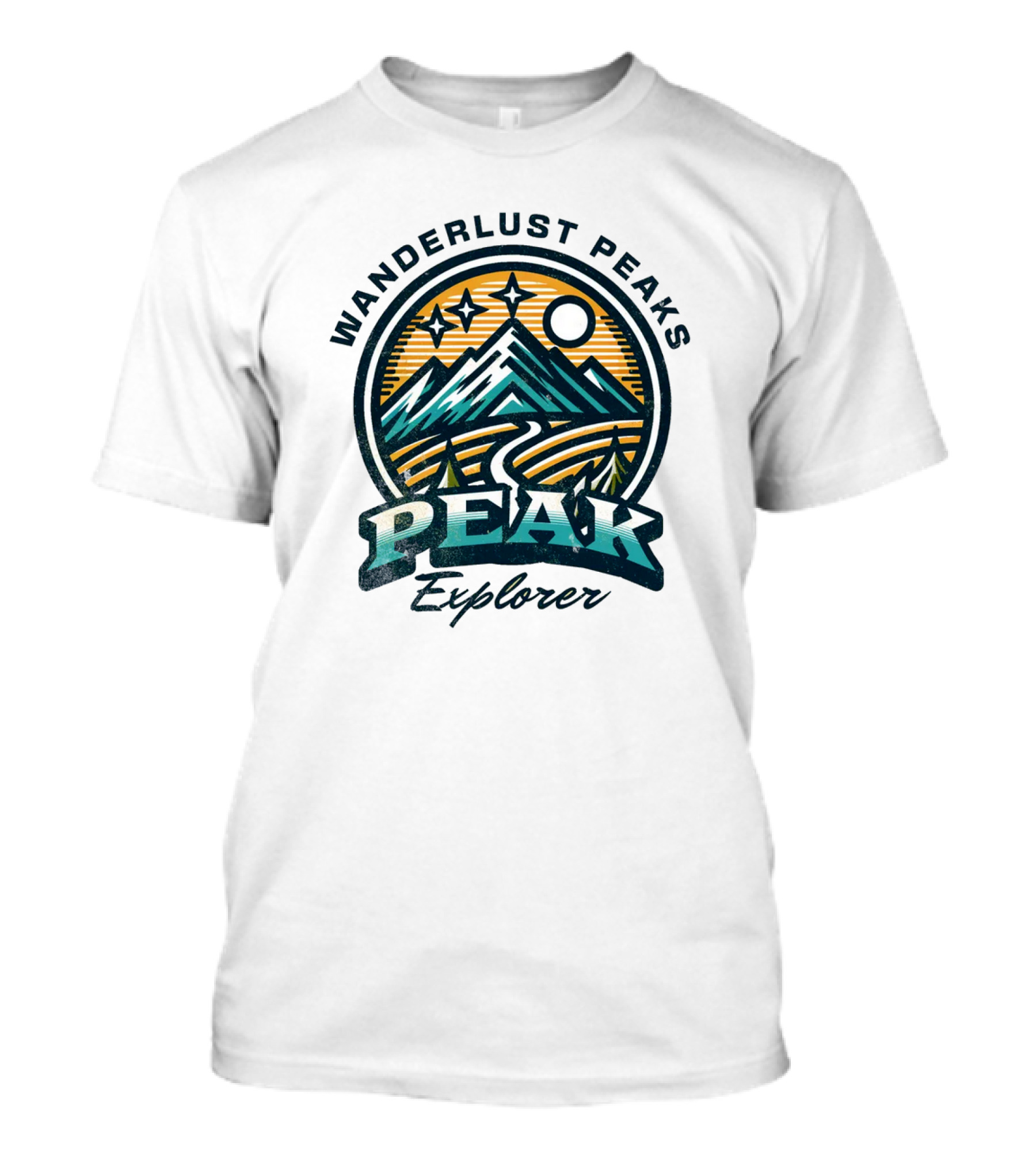 Wanderlust Peaks Peak Explorer T-Shirt