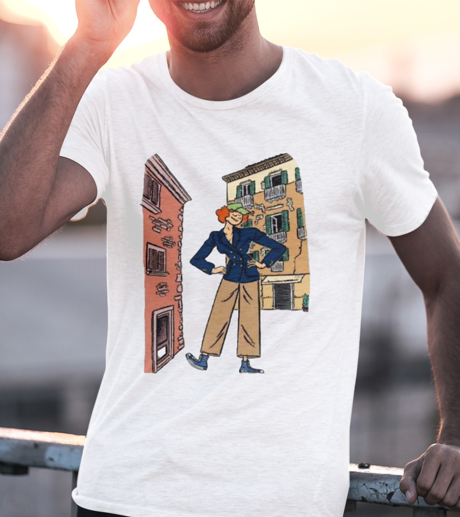 Dick Carroll X Roy Roger’s Positano Chic Casual Stroll T-Shirt