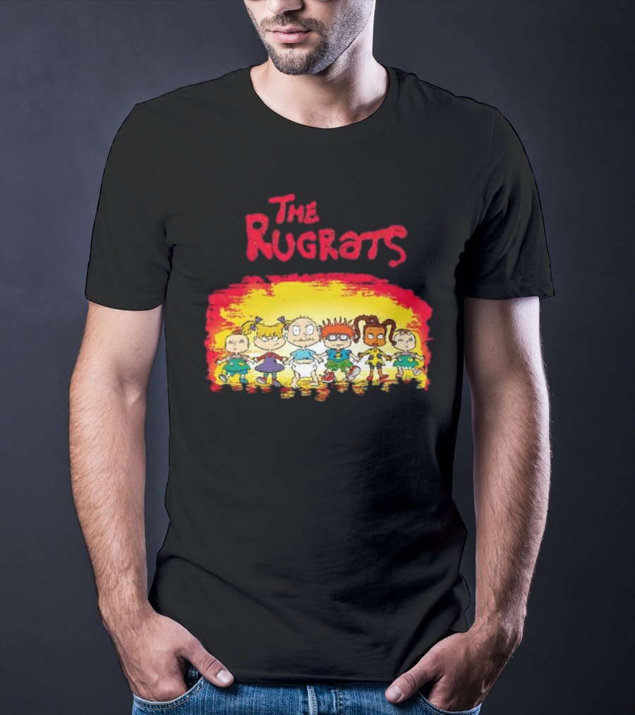 The Rugrats Characters X The Warriors Fusion T-Shirt