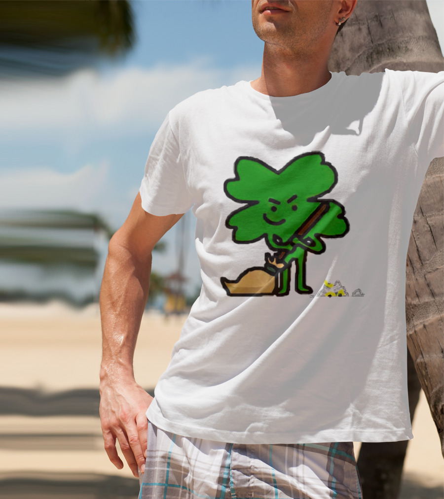 Boston Celtics Sweeping Shamrock Victory T-Shirt